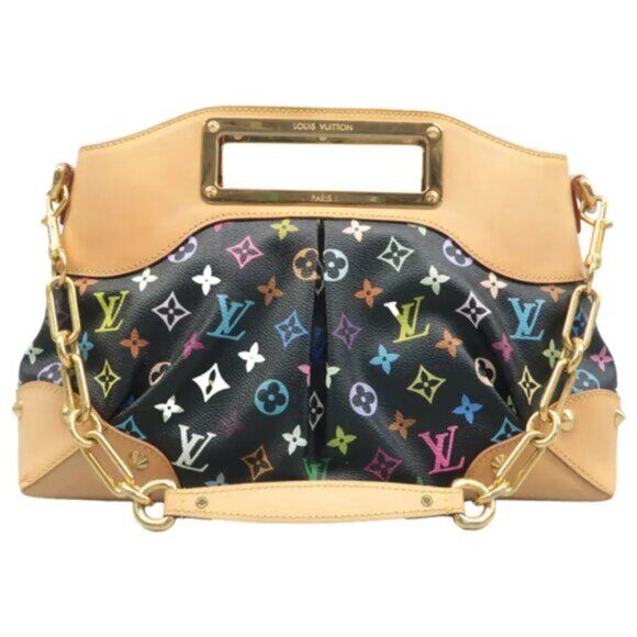 Louis Vuitton Judy Multicolor Monogram Canvas Shoulder Bag 1050-082125 - Picture 1 of 13